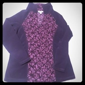 Purple super soft fleece